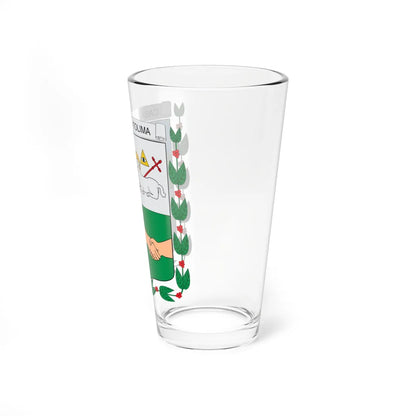 Escudo de Casabianca Tolima (Colombia) (Coat of Arms) Pint Glass 16oz - Go Mug Yourself