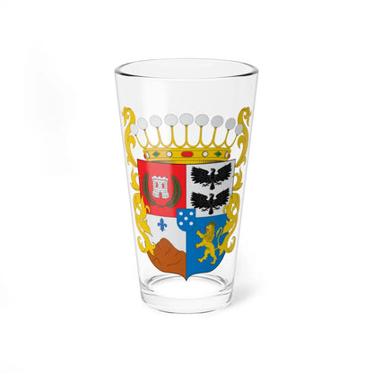 Escudo de Casablanca (Chile) (Coat of Arms) Pint Glass 16oz 16oz - Go Mug Yourself