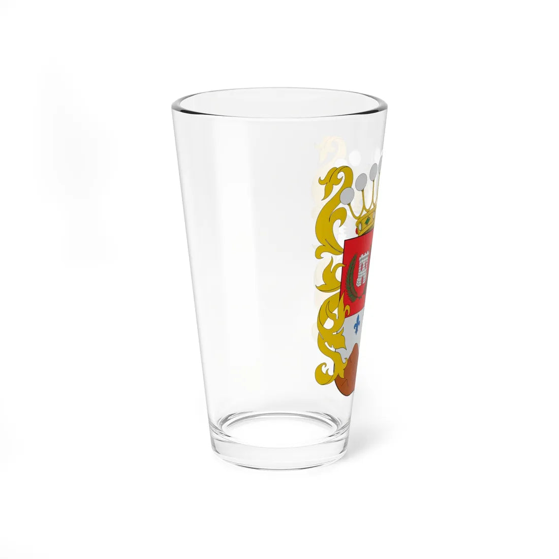Escudo de Casablanca (Chile) (Coat of Arms) Pint Glass 16oz - Go Mug Yourself