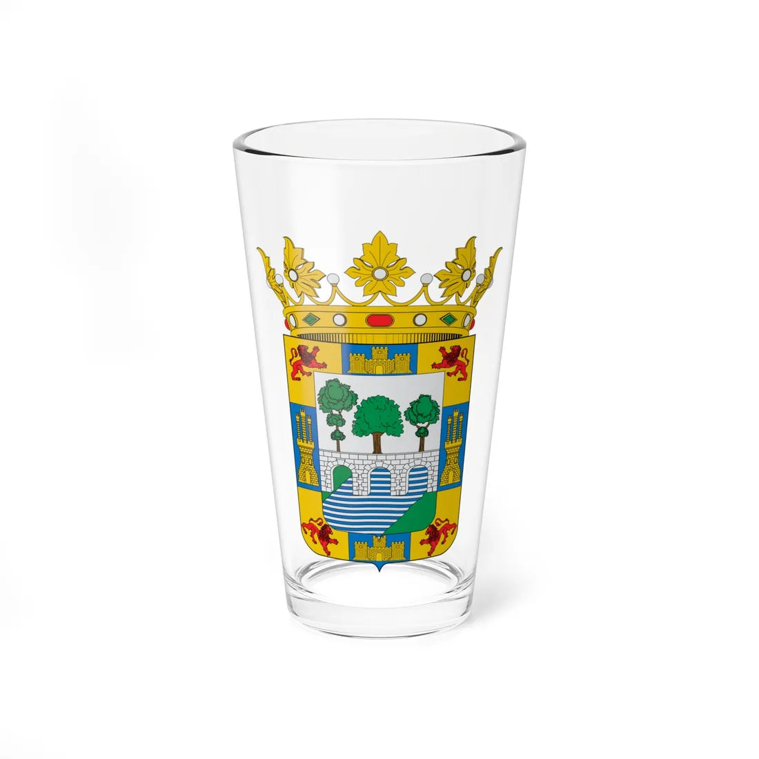 Escudo de Casalarreina-La Rioja (Spain) (Coat of Arms) Pint Glass 16oz 16oz - Go Mug Yourself