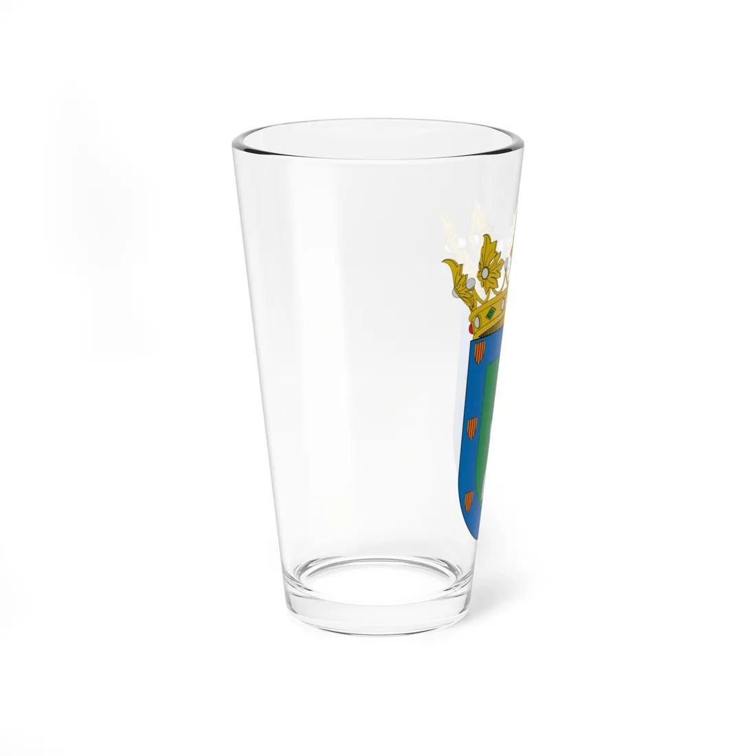 Escudo de Castejón de Alarba (Spain) (Coat of Arms) Pint Glass 16oz - Go Mug Yourself