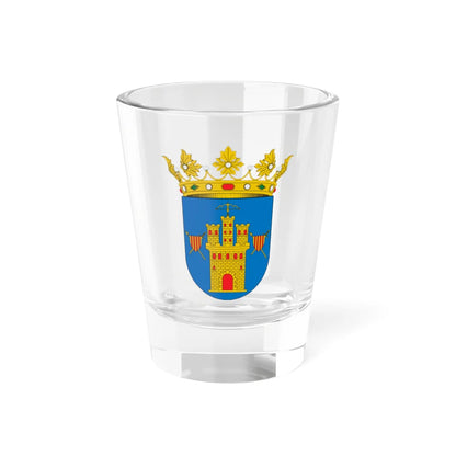 Escudo de Castejón de las Armas (Spain) (Coat of Arms) Shot Glass 1.5oz 1.5oz - Go Mug Yourself