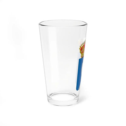 Escudo de Castejón de Valdejasa (Spain) (Coat of Arms) Pint Glass 16oz - Go Mug Yourself