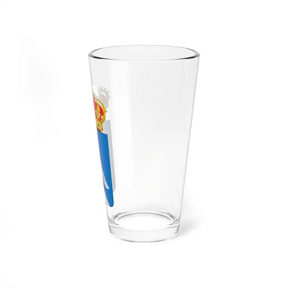 Escudo de Castejón de Valdejasa (Spain) (Coat of Arms) Pint Glass 16oz - Go Mug Yourself