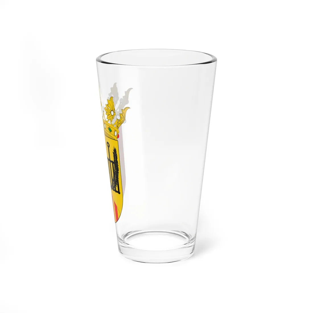 Escudo de Castigaleu (Spain) (Coat of Arms) Pint Glass 16oz - Go Mug Yourself