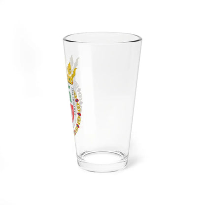 Escudo de Castro Chile (Chile) (Coat of Arms) Pint Glass 16oz - Go Mug Yourself