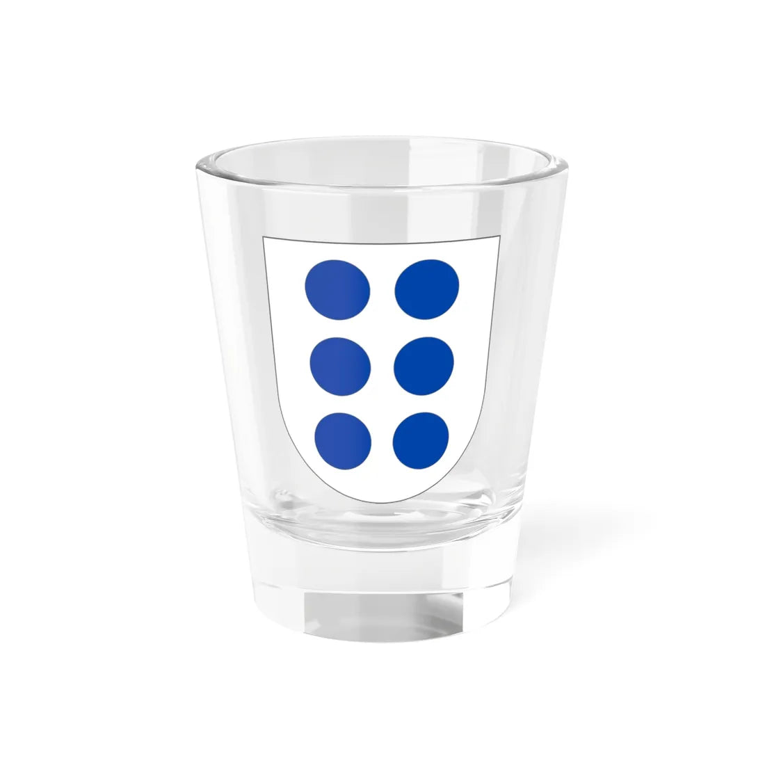 Escudo de Castro (Spain) (Coat of Arms) Shot Glass 1.5oz 1.5oz - Go Mug Yourself