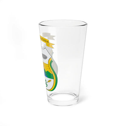 Escudo de Caucasia (Colombia) (Coat of Arms) Pint Glass 16oz - Go Mug Yourself