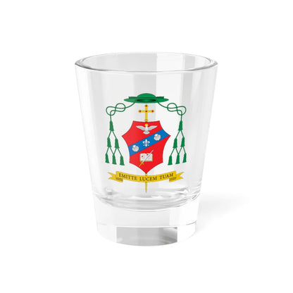 Escudo de Cícero Alves de França (Spain) (Coat of Arms) Shot Glass 1.5oz 1.5oz - Go Mug Yourself