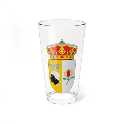 Escudo de Cádiar (Spain) (Coat of Arms) Pint Glass 16oz 16oz - Go Mug Yourself