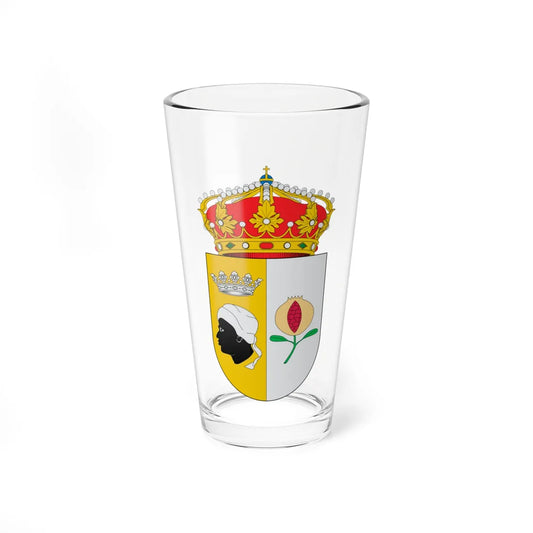 Escudo de Cádiar (Spain) (Coat of Arms) Pint Glass 16oz 16oz - Go Mug Yourself