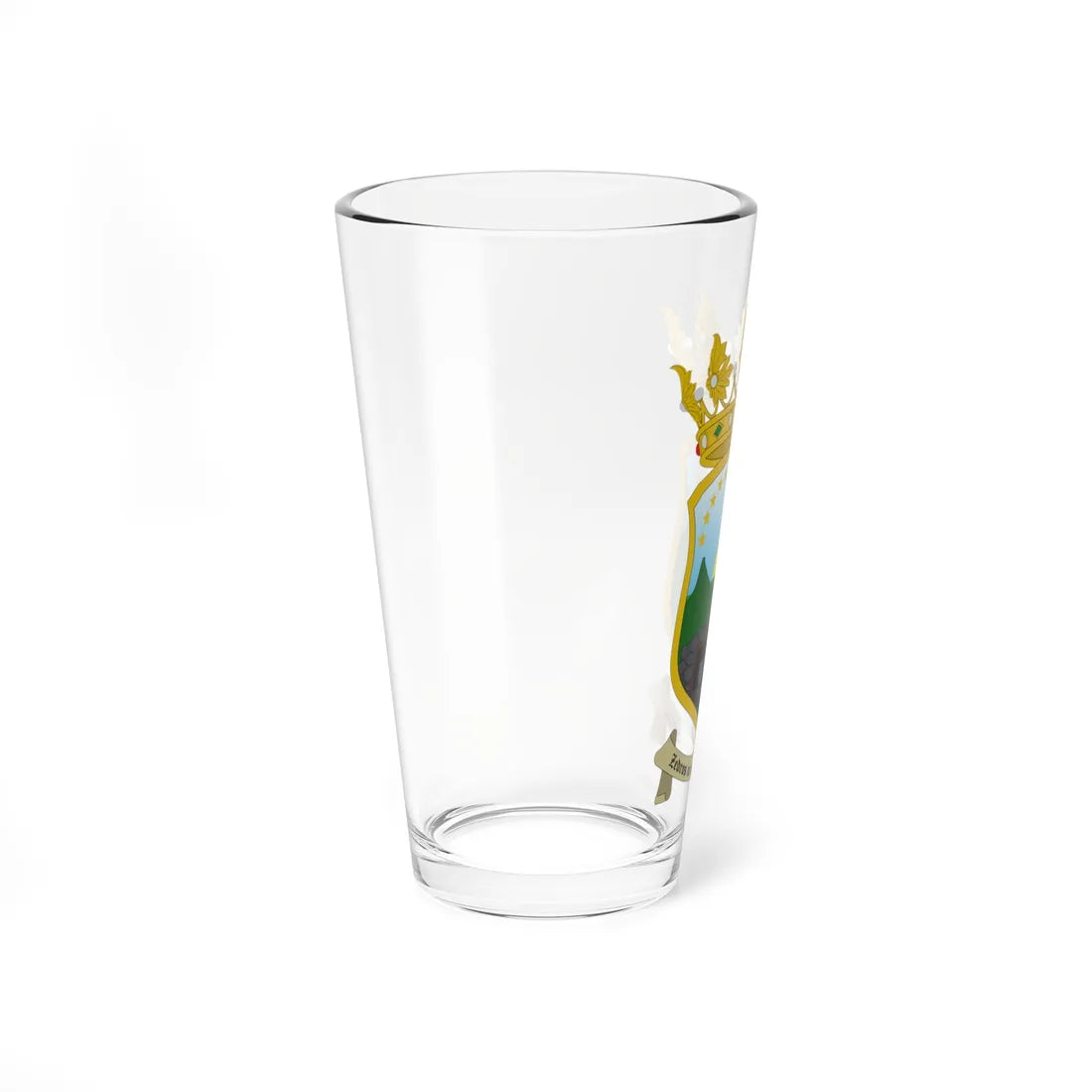 Escudo de Cedros Honduras (Honduras) (Coat of Arms) Pint Glass 16oz - Go Mug Yourself