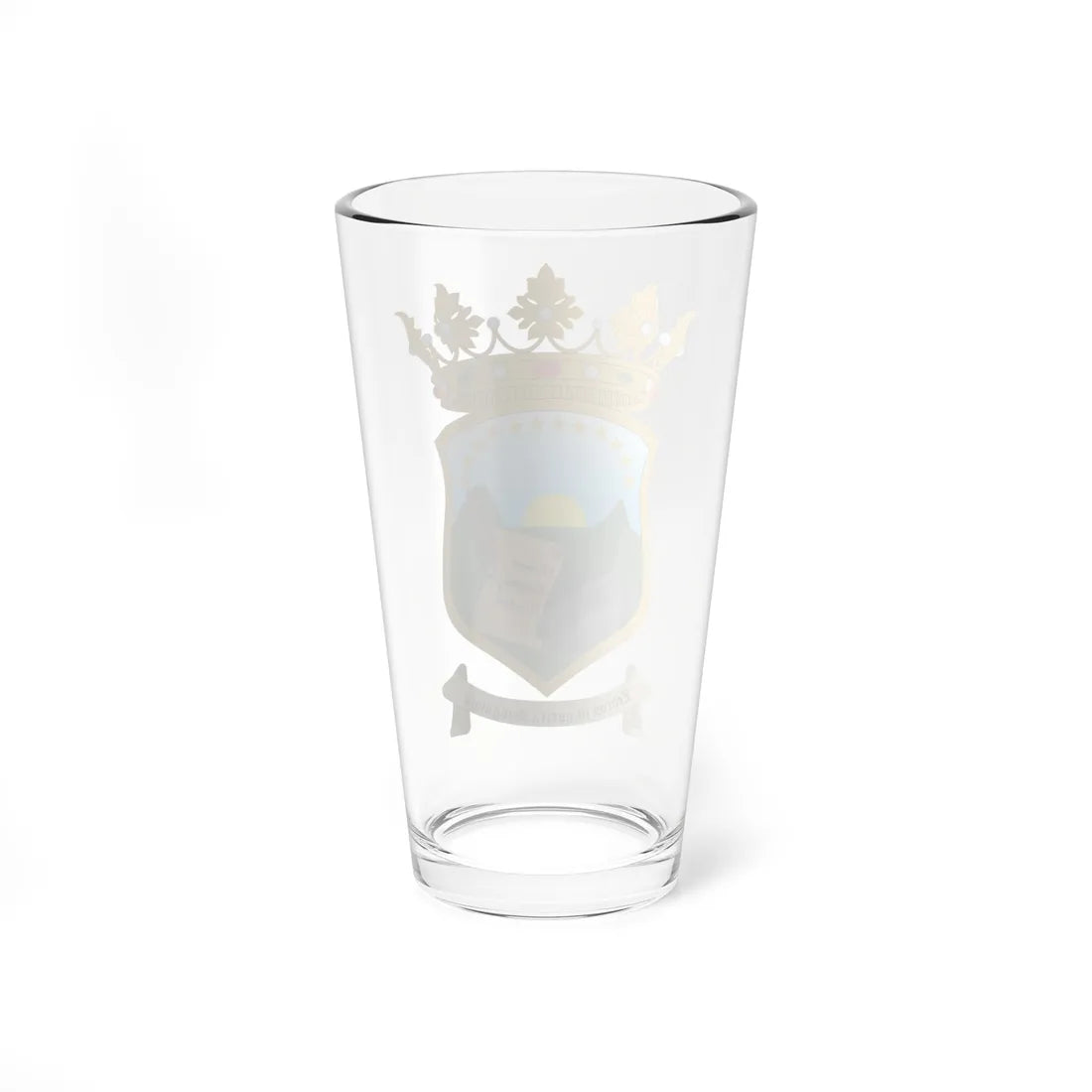 Escudo de Cedros Honduras (Honduras) (Coat of Arms) Pint Glass 16oz - Go Mug Yourself