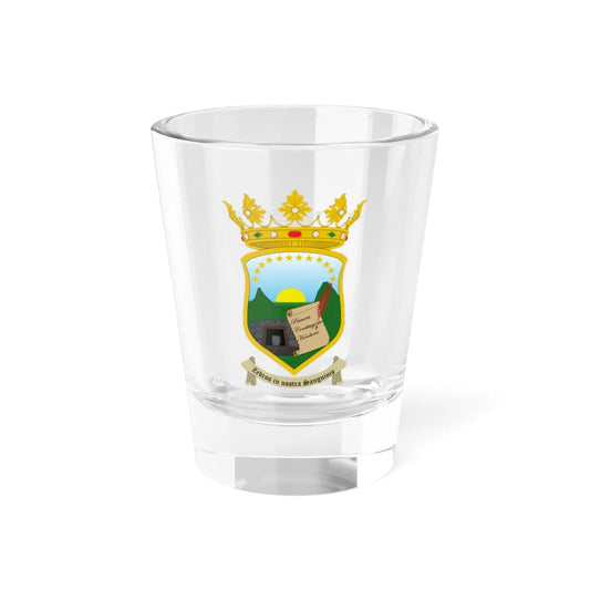 Escudo de Cedros Honduras (Honduras) (Coat of Arms) Shot Glass 1.5oz 1.5oz - Go Mug Yourself