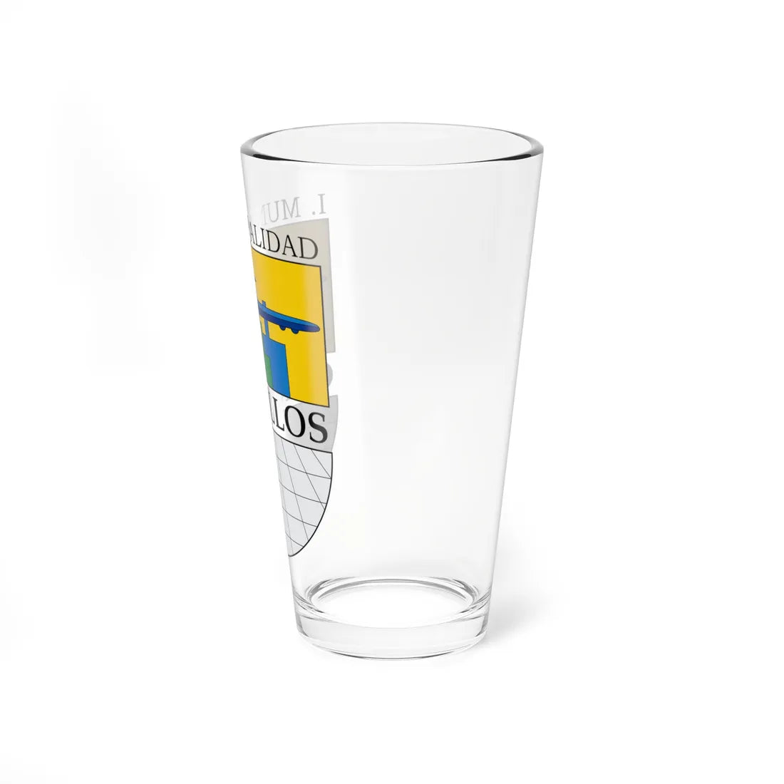 Escudo de Cerrillos (Chile) (Coat of Arms) Pint Glass 16oz - Go Mug Yourself