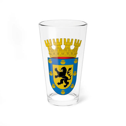 Escudo de Cerro Navia (Chile) (Coat of Arms) Pint Glass 16oz 16oz - Go Mug Yourself