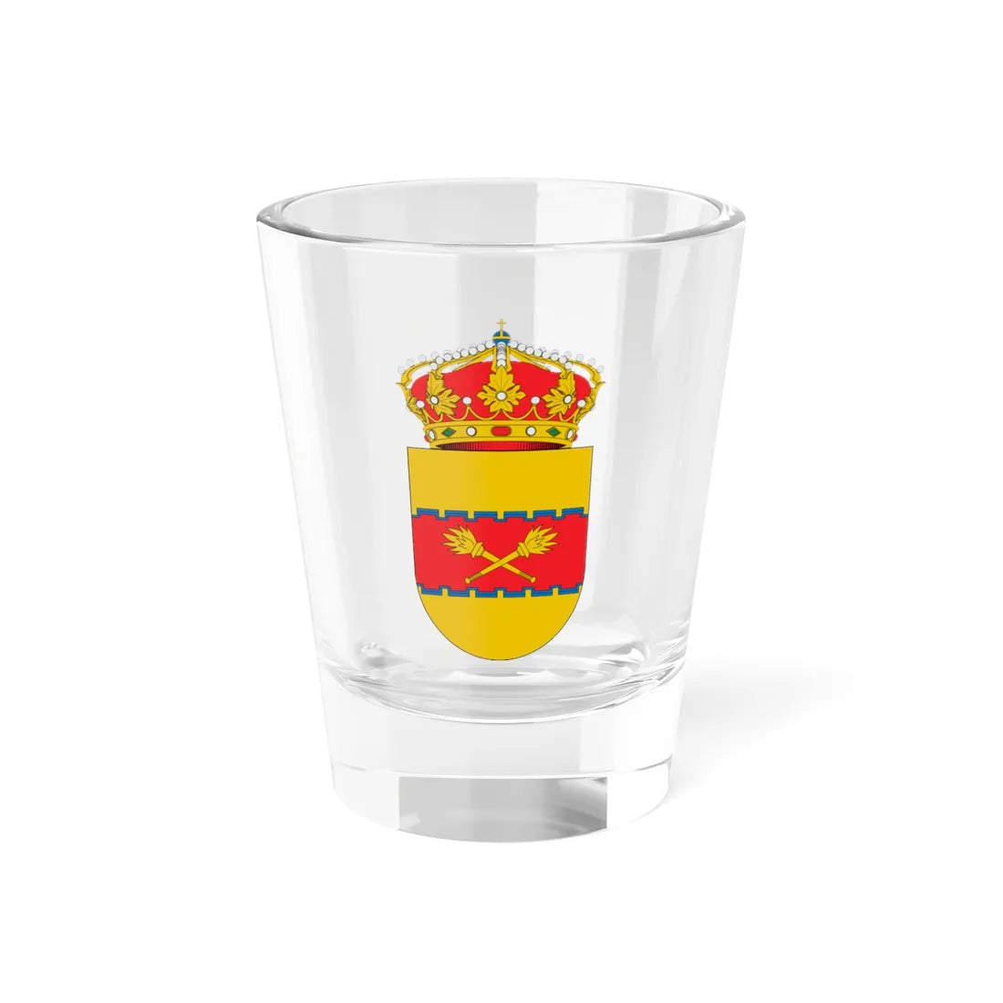 Escudo de Cetina (Spain) (Coat of Arms) Shot Glass 1.5oz 1.5oz - Go Mug Yourself