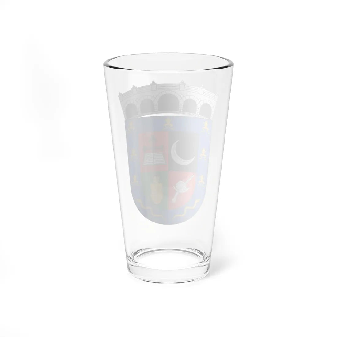 Escudo de Chía (Colombia) (Coat of Arms) Pint Glass 16oz - Go Mug Yourself