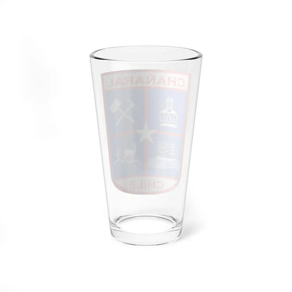 Escudo de Chañaral (Chile) (Coat of Arms) Pint Glass 16oz - Go Mug Yourself