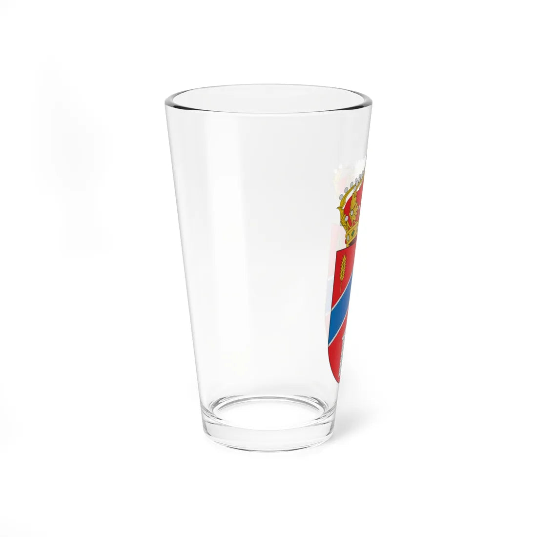 Escudo de Chalamera (Spain) (Coat of Arms) Pint Glass 16oz - Go Mug Yourself