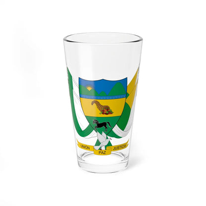 Escudo de Chalán (Colombia) (Coat of Arms) Pint Glass 16oz 16oz - Go Mug Yourself