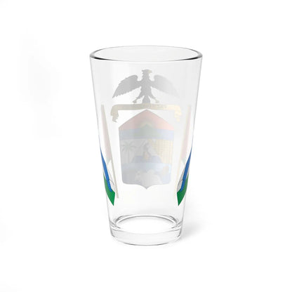 Escudo de Chigorodó (Colombia) (Coat of Arms) Pint Glass 16oz - Go Mug Yourself