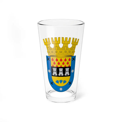 Escudo de Chillán (Chile) (Coat of Arms) Pint Glass 16oz 16oz - Go Mug Yourself