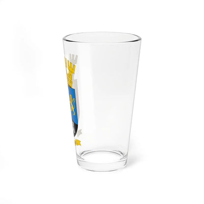 Escudo de Chillán Viejo (Chile) (Coat of Arms) Pint Glass 16oz - Go Mug Yourself