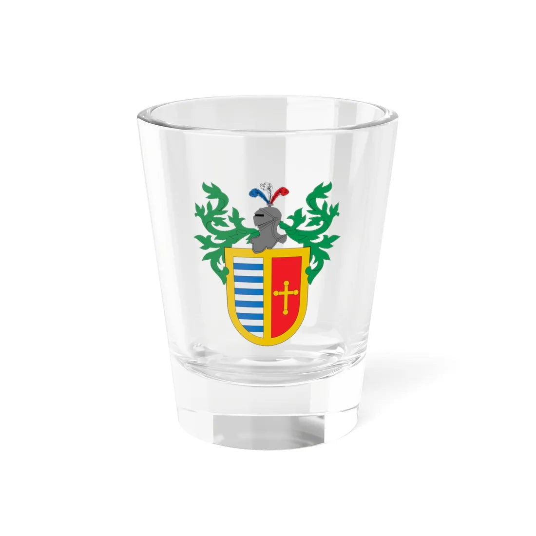 Escudo de Chimbarongo (Chile) (Coat of Arms) Shot Glass 1.5oz 1.5oz - Go Mug Yourself
