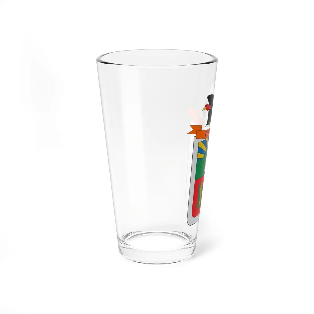 Escudo de Chiscas (Colombia) (Coat of Arms) Pint Glass 16oz - Go Mug Yourself