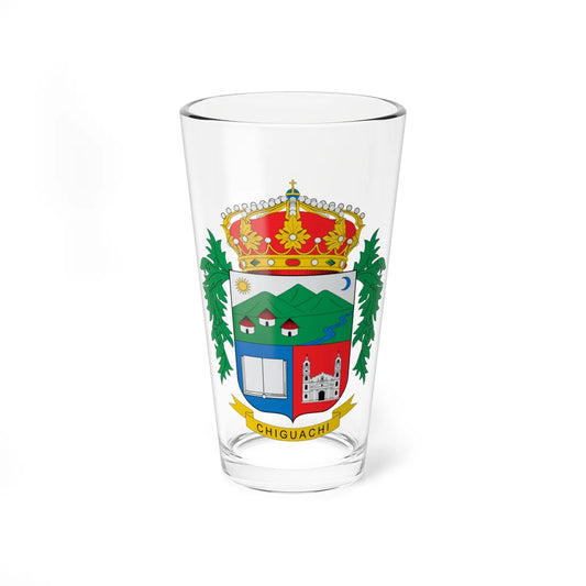 Escudo de Choachí (Colombia) (Coat of Arms) Pint Glass 16oz 16oz - Go Mug Yourself