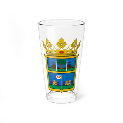 Escudo de Chuquisiaca (Equatorial Guinea) (Coat of Arms) Pint Glass 16oz 16oz - Go Mug Yourself