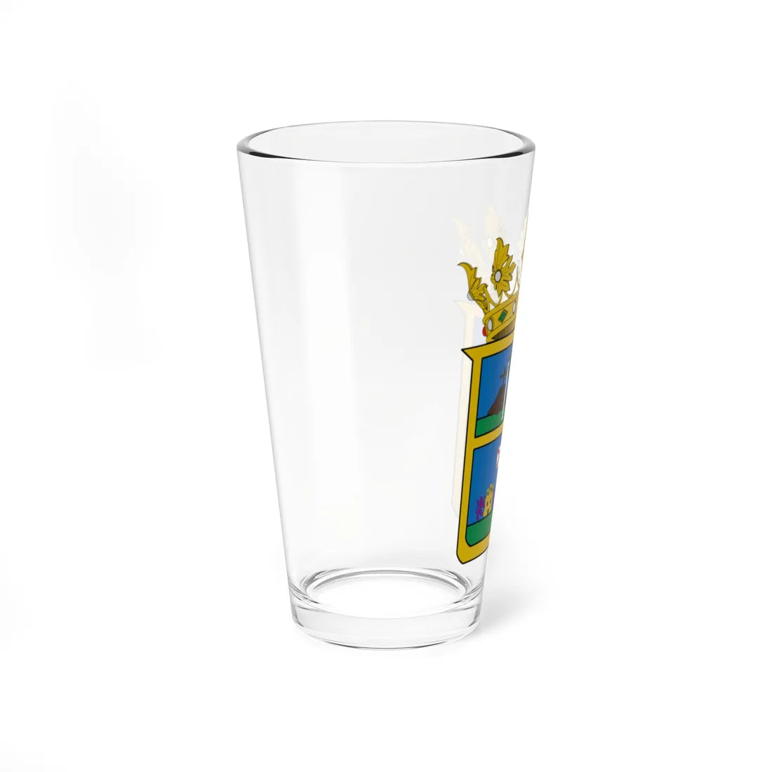 Escudo de Chuquisiaca (Equatorial Guinea) (Coat of Arms) Pint Glass 16oz - Go Mug Yourself