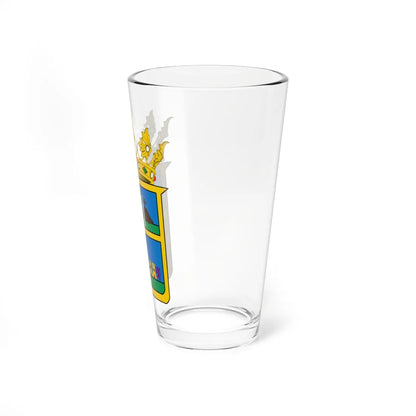 Escudo de Chuquisiaca (Equatorial Guinea) (Coat of Arms) Pint Glass 16oz - Go Mug Yourself