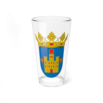 Escudo de Cimballa (Spain) (Coat of Arms) Pint Glass 16oz 16oz - Go Mug Yourself