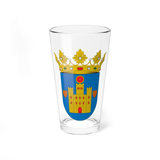 Escudo de Cimballa (Spain) (Coat of Arms) Pint Glass 16oz 16oz - Go Mug Yourself