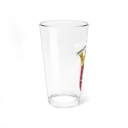 Escudo de Cinco Saltos Río Negro (Argentina) (Coat of Arms) Pint Glass 16oz - Go Mug Yourself