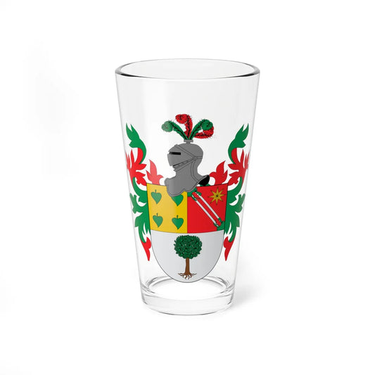 Escudo de Ciudad Bolívar Antioquia (Colombia) (Coat of Arms) Pint Glass 16oz 16oz - Go Mug Yourself