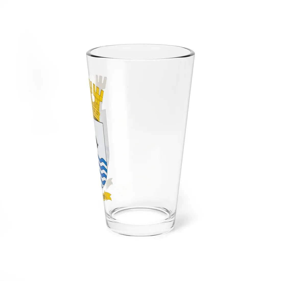 Escudo de Cobquecura (Chile) (Coat of Arms) Pint Glass 16oz - Go Mug Yourself