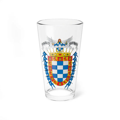Escudo de Cochabamba (Equatorial Guinea) (Coat of Arms) Pint Glass 16oz 16oz - Go Mug Yourself
