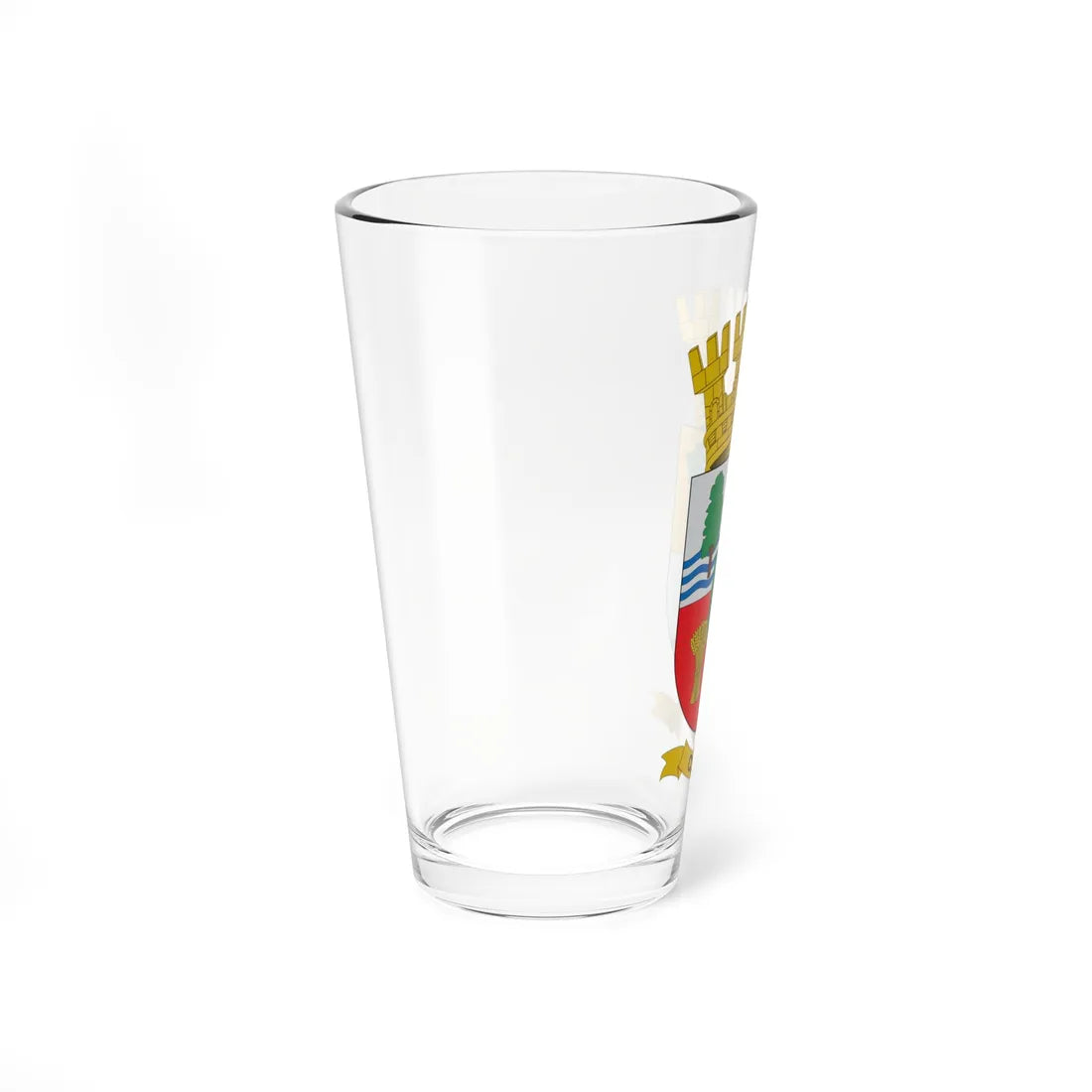 Escudo de Coelemu (Chile) (Coat of Arms) Pint Glass 16oz - Go Mug Yourself
