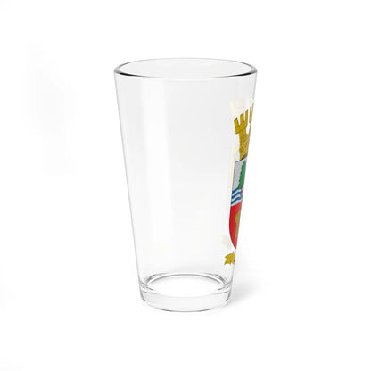 Escudo de Coelemu (Chile) (Coat of Arms) Pint Glass 16oz - Go Mug Yourself