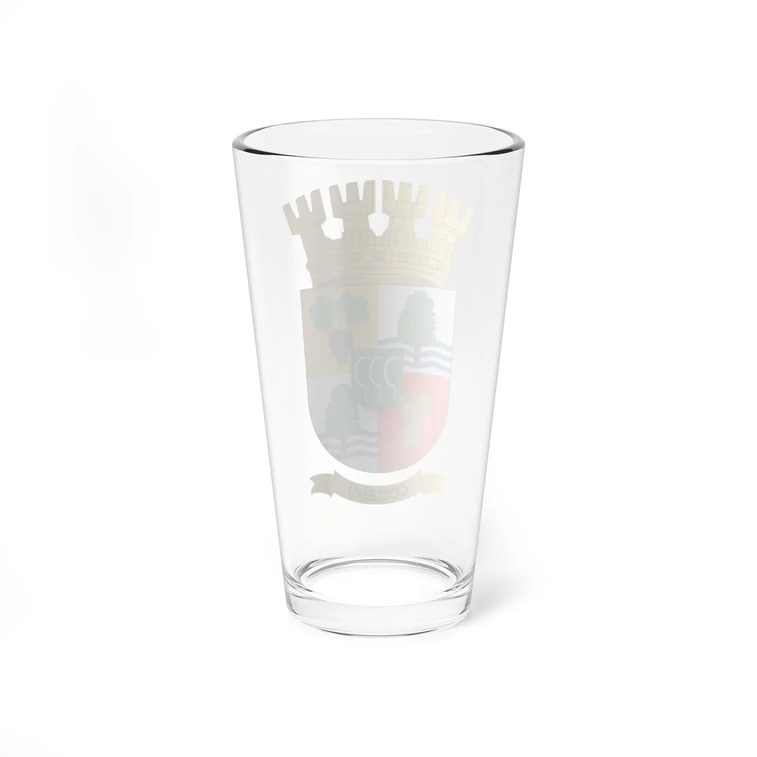 Escudo de Coelemu (Chile) (Coat of Arms) Pint Glass 16oz - Go Mug Yourself