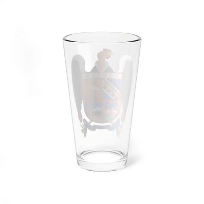 Escudo de Colchane (Chile) (Coat of Arms) Pint Glass 16oz - Go Mug Yourself