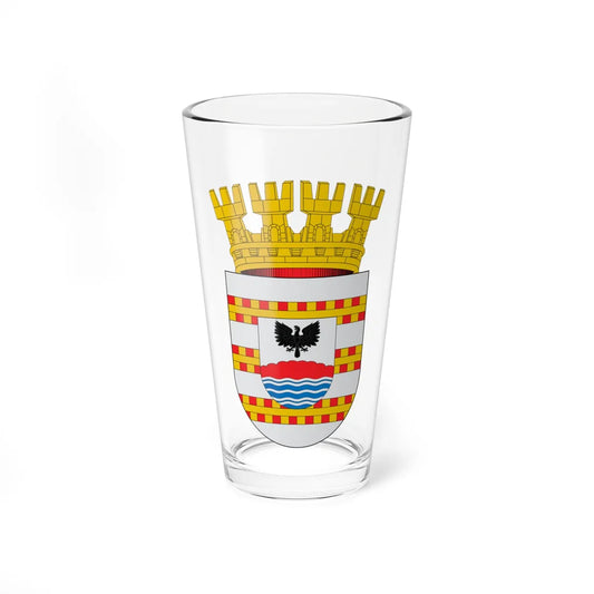 Escudo de Collipulli (Chile) (Coat of Arms) Pint Glass 16oz 16oz - Go Mug Yourself