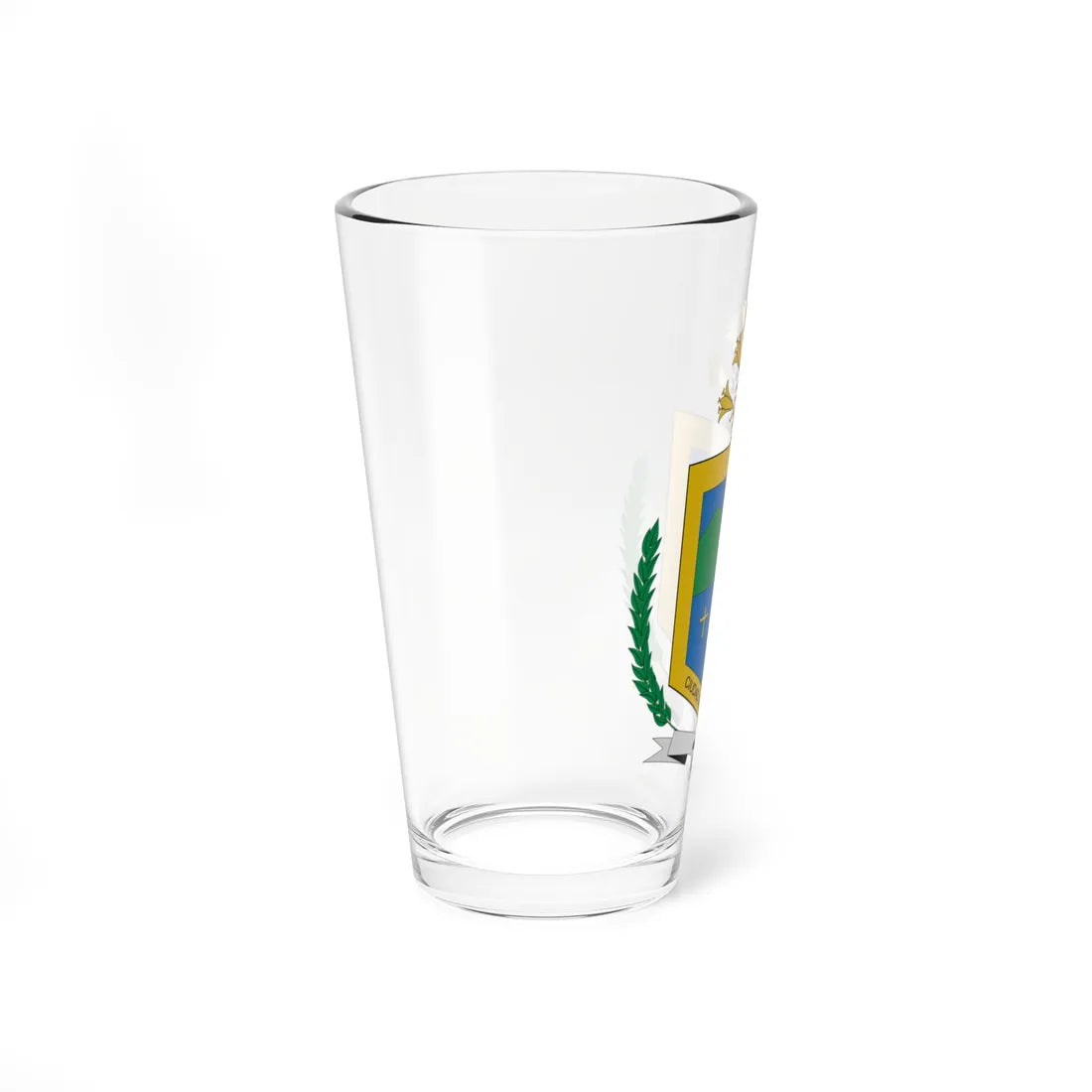 Escudo de Colón Putumayo (Colombia) (Coat of Arms) Pint Glass 16oz - Go Mug Yourself