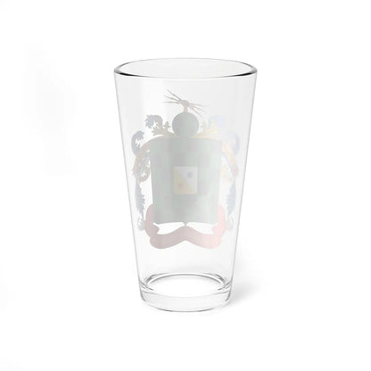 Escudo de Comunicaciones Militares-Colombia (Colombia) (Coat of Arms) Pint Glass 16oz - Go Mug Yourself
