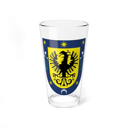 Escudo de Concepción Chile (Chile) (Coat of Arms) Pint Glass 16oz 16oz - Go Mug Yourself