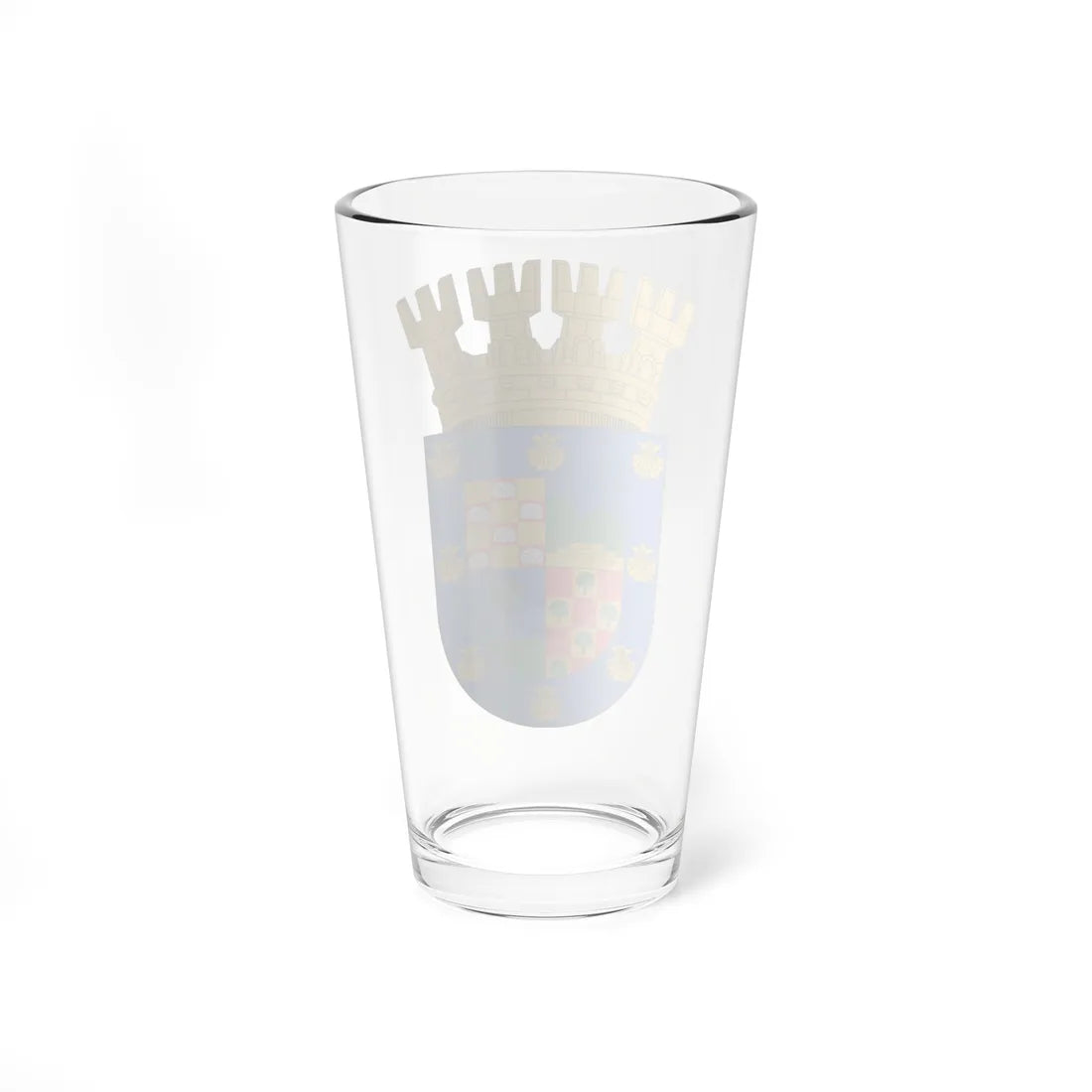 Escudo de Conchalí (Chile) (Coat of Arms) Pint Glass 16oz - Go Mug Yourself