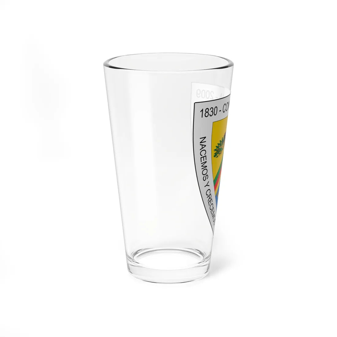 Escudo de Concordia Antioquia (Colombia) (Coat of Arms) Pint Glass 16oz - Go Mug Yourself